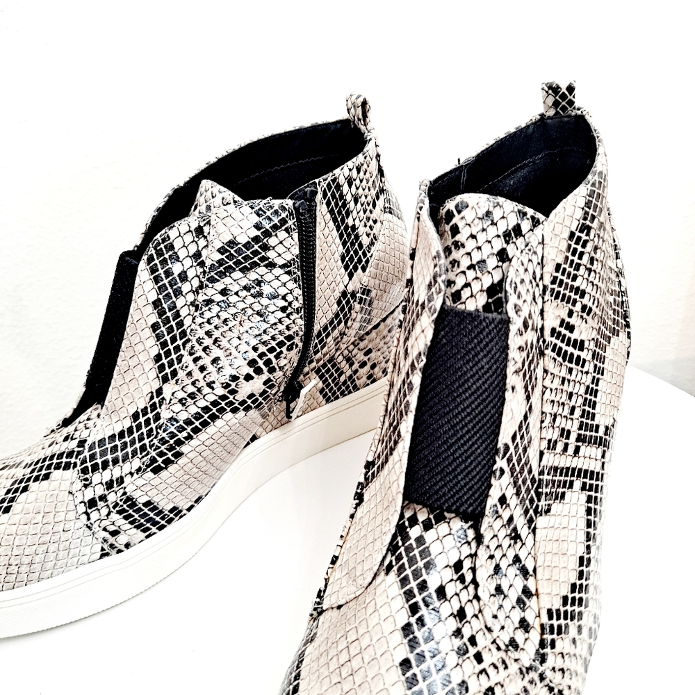 MIA wedge hidden heel sneakers ankle booties - Picture 17 of 17